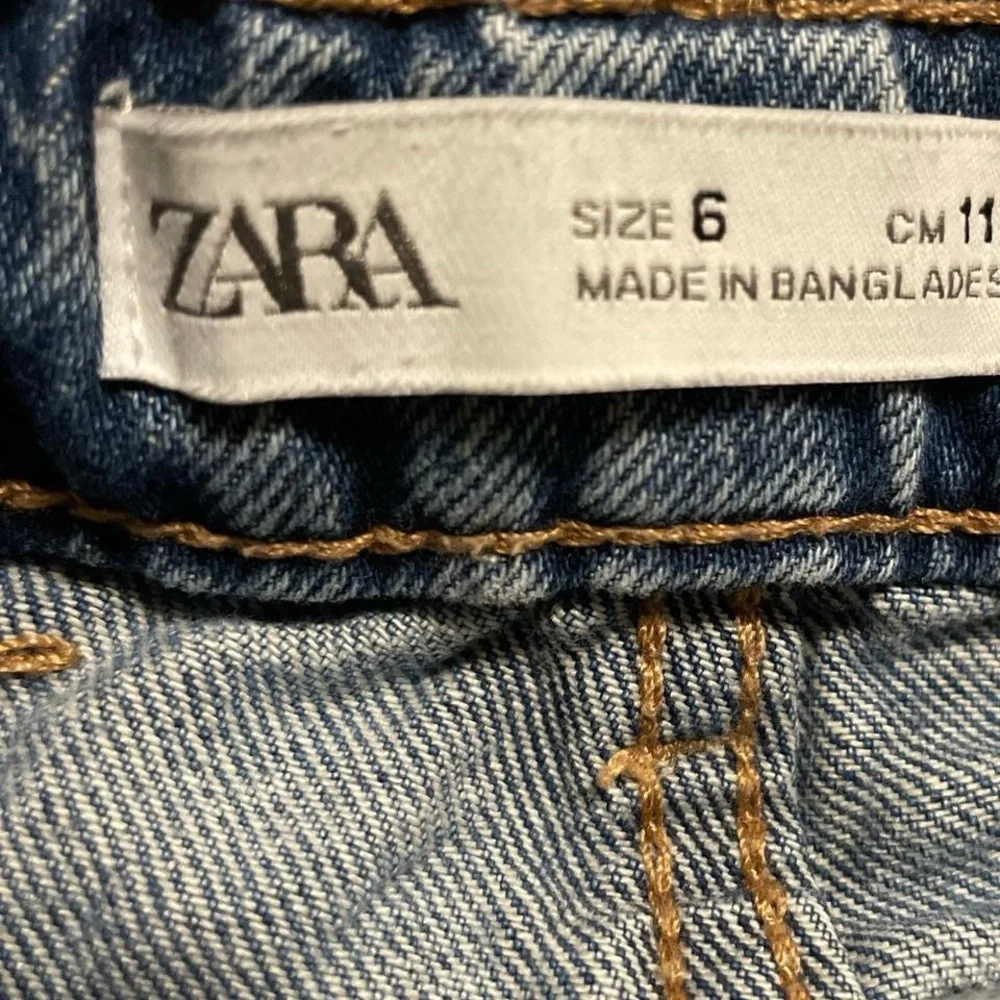 Zara Kids Blue Wide-Leg Jeans - Picture 2 of 5